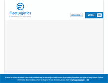 Tablet Screenshot of fleetlogistics.com